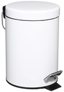 Odpadkový kôš Round, biela, 3L