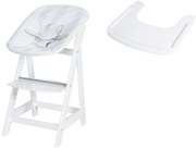 roba Detská vysoká stolička Born Up Zickzack 2 v 1 + Pultík k jedálenskej stoličke (800008529)
