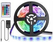 Aigostar B.V. Aigostar - LED RGB Stmievateľný pásik 5m LED/24W/12/230V IP65 + DO AI0216