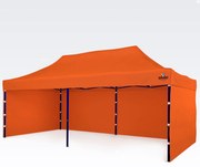 BRIMO Svadobné stany 3x6m - s 3 stenami - Oranžová 24
