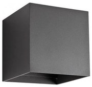 Redo 90173-LED Vonkajšie nástenné svietidlo VARY 2xLED/6W/230V 3000K IP54 antracit