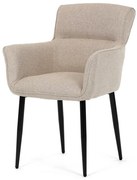 Autronic BONTEC Jedálenská stolička, béžová, látka, DCH-J2159 CRM2 Farba: Béžová