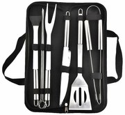 Set 9 kusov grilovacieho náradia v taške