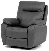 Relax kreslo s elektrickým polohovanim MULLEN GREY