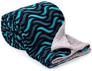 4Home Baránková deka Blue Wave, 150 x 200 cm