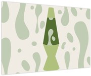 Obraz - Hippies, lávová lampa (90x60 cm)