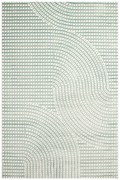 Koberec Misha E933A tyrkysový / krémový línie