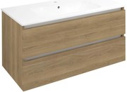 Sapho Sapho, EZARA umývadlová skrinka 99,8x52x46cm, dub cuneo, EZ101-2525