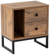 Nočný stolík Glimmer Atlantic Pine
