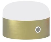 Ideal Lux LED dotyková stolná lampa MIGNON LED/5W/5V pr. 10 cm CRI 90 mosadz