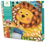 Stick & Fun - mozaika - zvieratá zo savany