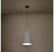 Eglo 390135 - Luster na lanku PETROSA 1xE27/40W/230V šedá