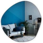 Nepravidelné zrkadlo bez rámu 58x58 cm