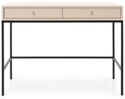 PROXIMA.store - Dizajnový toaletný stolík - PIERA FARBA: béžová, FARBA NÔH: čierna