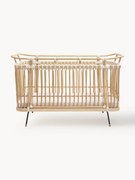 Ručne vyrobená detská posteľ z ratanu Paul