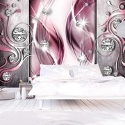 Artgeist Fototapeta - Pink and Diamonds Veľkosť: 400x280, Verzia: Premium