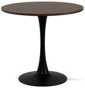 Noela Okrúhly jedálenský stôl v dekore hnedého dreva ORBIS 80