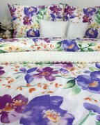 INTERMEDIC SK Posteľná obliečka Microfibre Elegant Bloom 140x200/70x90 cm