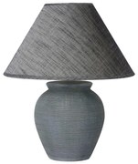 Lucide 47507/81/36 - Stolná lampa RAMZI 1xE27/60W/230V šedá LC2577