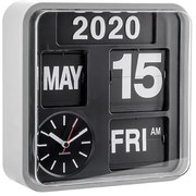 Nástenné hodiny Mini Flip Karlsson KA5364SI, 24cm