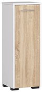 Kúpeľňová skrinka FIN S30 1D biela / sonoma