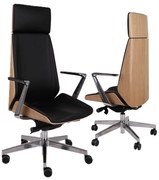 Grospol - Kreslo Moon Wood HD AL1 - dubová dyha