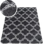 Protišmykový koberec DECOR sivý