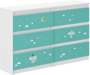Wooden Toys Detská komoda R-120 SLON