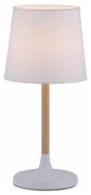 Leuchten Direkt 14423-16 - Stolná lampa NIMA 1xE14/40W/230V biela W2287