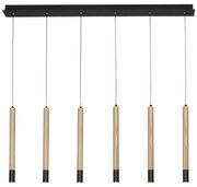 Azzardo AZ3340 - LED Luster na lanku IZOLDA 6xLED/5W/230V