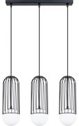Sollux SL.1334 - Luster na lanku BRINA 3xG9/8W/230V čierna
