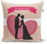 Sablio Vankúš Blahoželáme: 40x40 cm