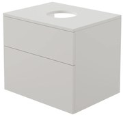 Deante Prizma, závesná skrinka s pultovou doskou 600x470x520 mm, kašmír matný, DEA-SDI_KB61