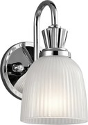 XXXLutz NÁSTENNÉ SVIETIDLO DO KÚPEĽNE, 12.7/24.1/17.2 cm Elstead Lighting - Online Only bytové doplnky - 009093005901