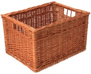 ČistéDrevo Prútená zásuvka prírodná 40x30x23 cm