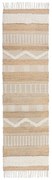Béžový jutový behúň Flair Rugs Medina, 60 x 230 cm