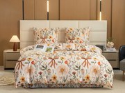 Obliečky z mikrovlákna FLORAL RIBBON krémové Rozmer obliečky: 70 x 90 cm | 140 x 200 cm