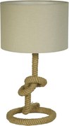 Searchlight EU78410 - Stolná lampa ROPE 1xE27/60W/230V