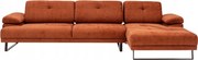 Rohová sedačka Mussty 1 (oranžová) (p)