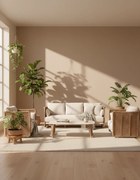 Oddychová zostava Corsica pre 5 osôb: pohovka, 2 kreslá a konferenčný stolík