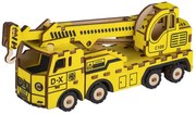 Woodcraft Drevené 3D puzzle Žeriavové vozidlo