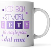 Sablio Hrnček Keď Boh stvoril tety - 200 ml - espresso