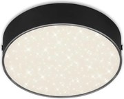 Briloner 7072-415 - LED Stropné svietidlo STAR SKY LED/11W/230V pr. 15 cm čierna