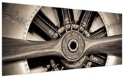 Obraz - Letecká vrtuľa (120x50 cm)