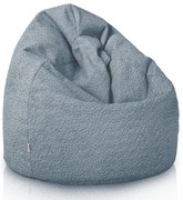 Sedací vak SAKO modrý bouclé