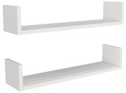 Polička Iris White, 2 ks