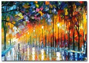 Nástenná reprodukcia na plátne Leonid Afremov, 100 × 70 cm