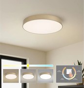 BRILAGI - LED stropné svietidlo POOL LED, 60 W, 230 V, 3000/4000/6000 K, priemer 50 cm, zlaté