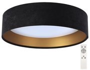 LED Stmievateľné stropné svietidlo SMART GALAXY LED/24W/230V čierna/zlatá + DO