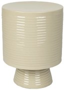 Kovový okrúhly odkladací stolík ø 35 cm Sven – White Label